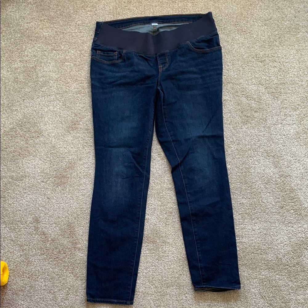 4 pairs of maternity jeans